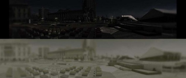 13. How we see the world (top) vs How cars see the world (bottom)