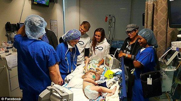 Genç anne ayrıca şu sözleri de ekledi, "Bu operasyon Anias'ı çok zorladı, artık iyileşmesi Tanrı'nın elinde. Anias'ın ameliyattan önce gülümsediği anlar aklıma geliyor. Allahım lütfen bebeğimi bana geri ver."