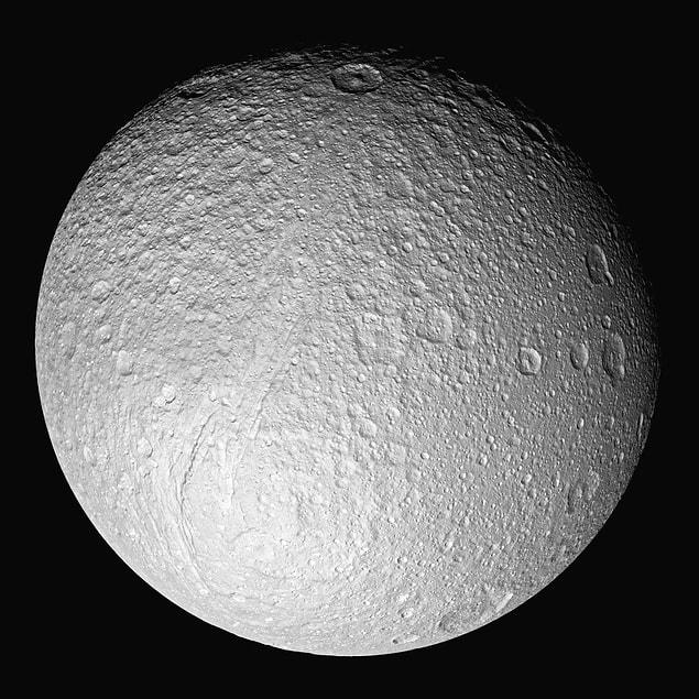 9. Saturn's moon 'Tethys' gets its name from the women of the oceans from Greek mythology.