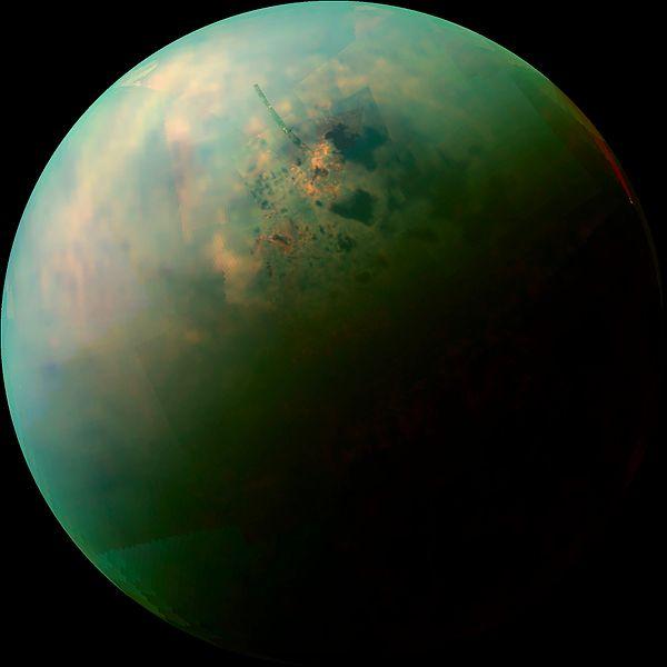 13. Saturn's moon Titan is the child of Gaea and Uranus. Titans were the masters of the earth before the pantheon gods were born.