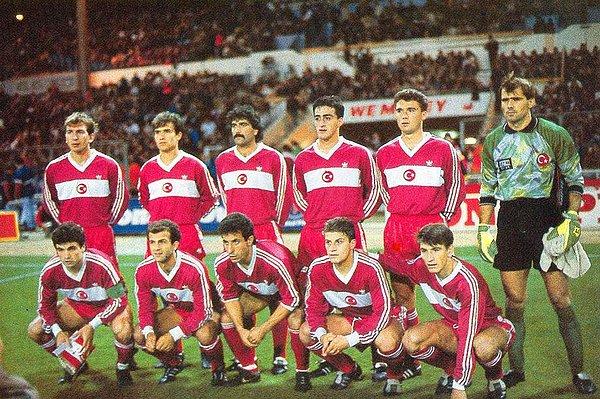 1. Türkiye (Türkiye - İngiltere / Wembley Stadı) - 16 Ekim 1991