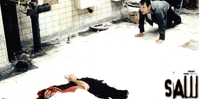 21. Saw (2004) | IMDb: 7.7