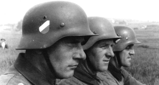 Безотходное производство: что сделали с немецкими касками после войны