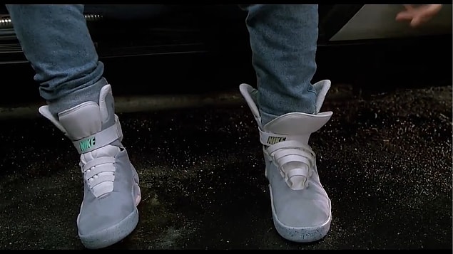 3. The shoes that automatically tie themselves