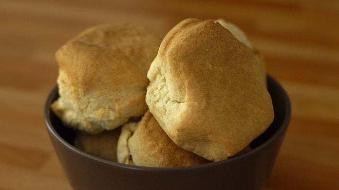 Dışarıda Yiyip Eve Gelince Aklımıza Düşen Biscuit, Yani Kıtır Ekmek Nasıl Yapılır?