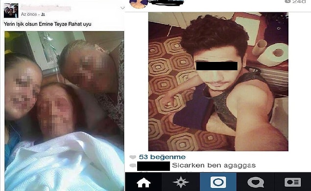 1. Daha fazla ilgi çekebilmek için özel hayatımızı tüm mahremiyetiyle gözler önüne seriyoruz. Ev adresimizde check-in yapıyor, hayatını kaybeden dedemizle selfie çekiyoruz.