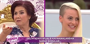 Marjinal Saç Stiliyle Kaynanaları Dumura Uğratan Gelin Adayı