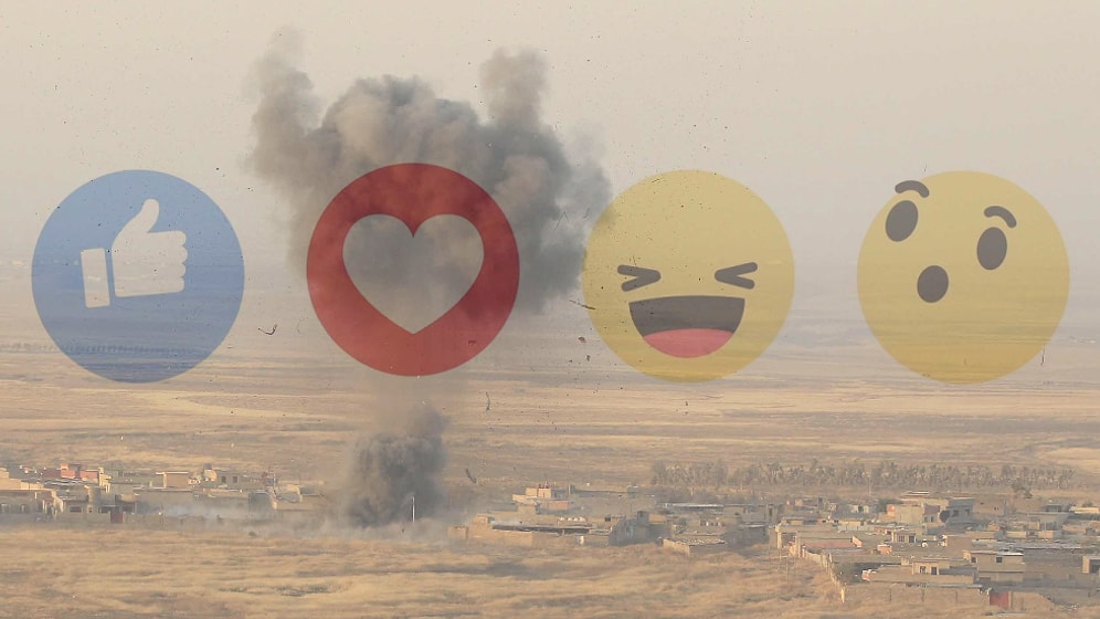 Canlı Savaş Yayınında Emoji Tartışması