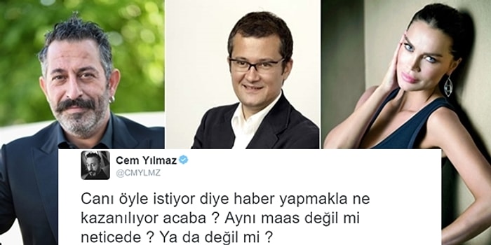 Ateş Et ve Unut! Cem Yılmaz ve Cengiz Semercioğlu Twitter'da Birbirine Girdi!