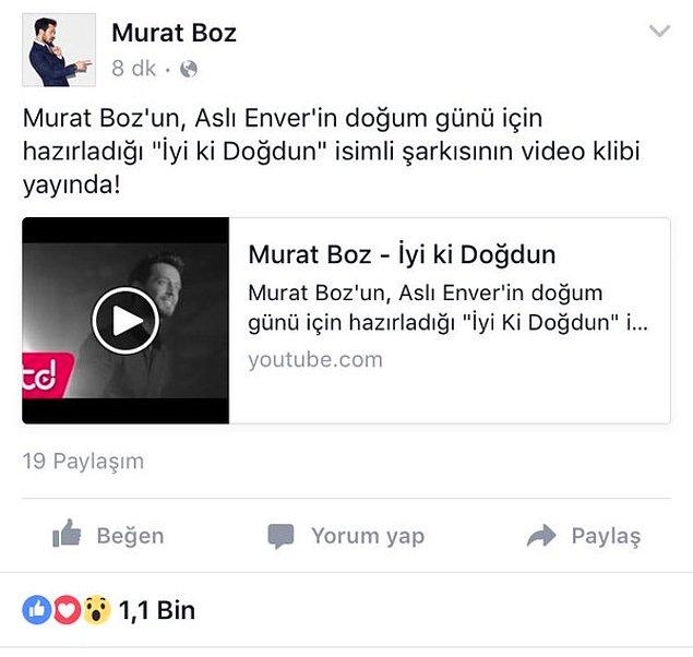 7. Ah Murat Boz ah! 😟