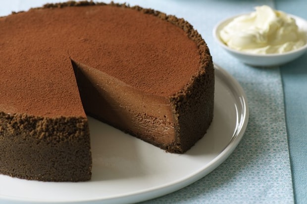 Çikolatalı cheesecake