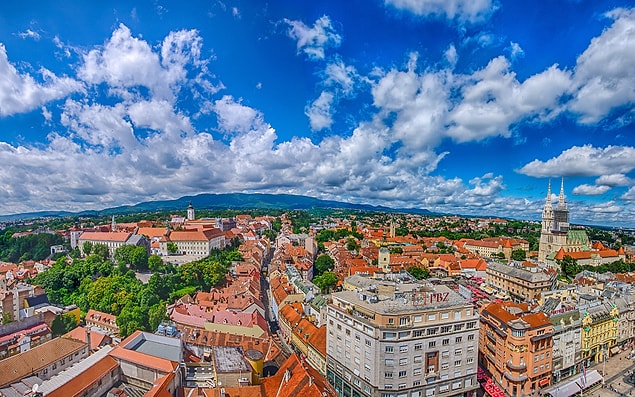 8. Zagreb, Hırvatistan - 416 Lira