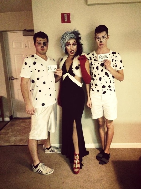 15. Круэлла и ее далматинцы