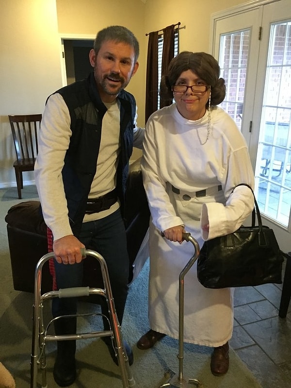 30. Хан и Лея прямиком из дома престарелых