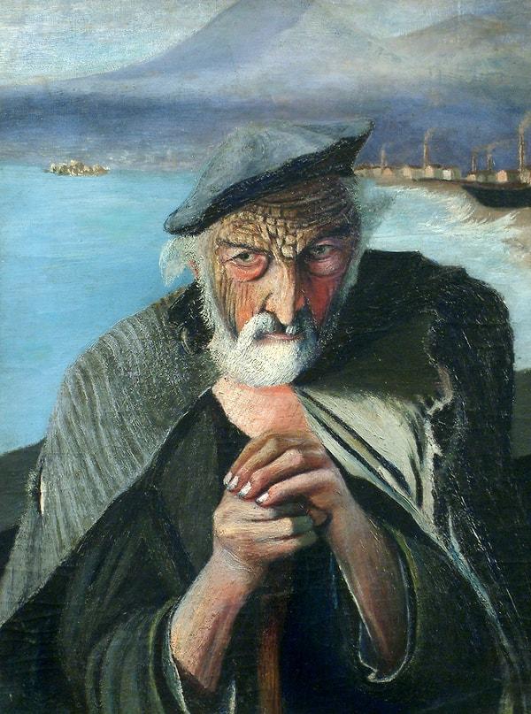 7. "Old Fisherman", (Yaşlı Balıkçı) Tivadar Csontváry Kosztka
