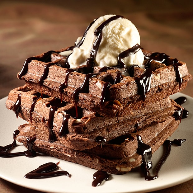 Çikolatalı waffle