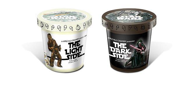 4. İnsanın dondurma yiyesi yoksa bile canı çeker: Star Wars dondurma!
