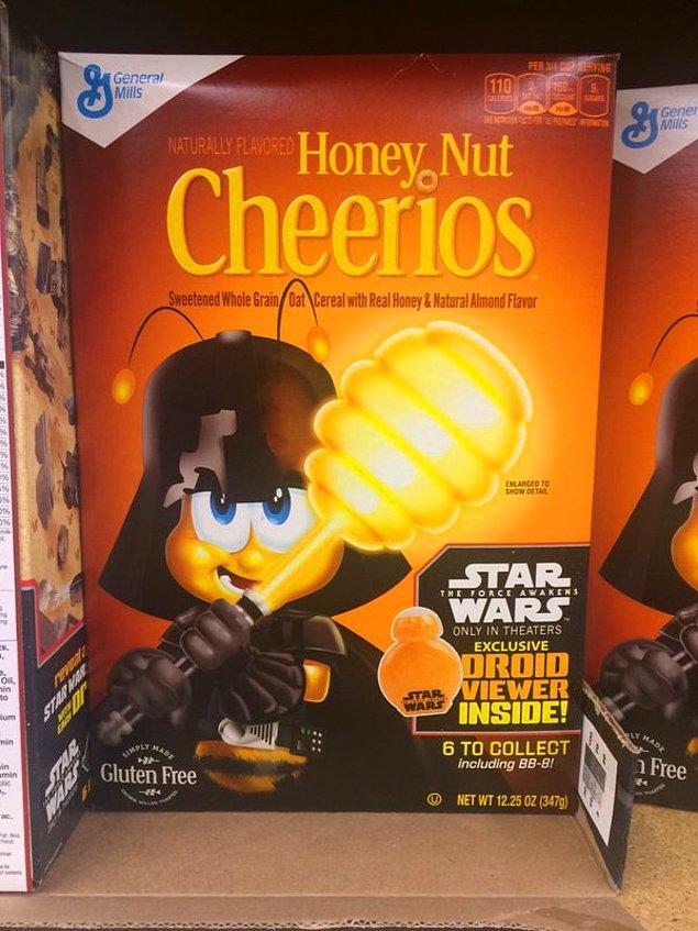 8. Honey Nut Cheerios da bu furyayı kaçırmak istemeyenlerden..