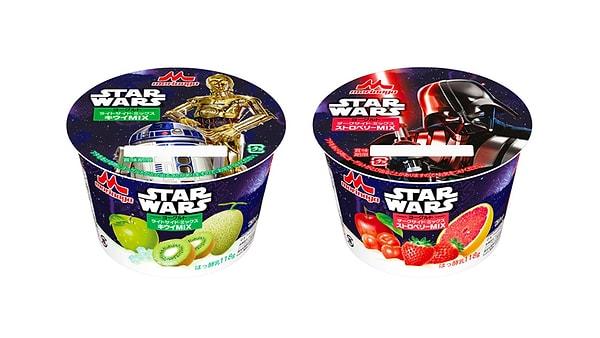 10. Gelelim Japonya'ya, kendileri Star Wars çılgınlığını meyveli yoğurtla pazarlayanlardan.