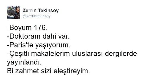 Uzun Boyu ve Diplomalarıyla Övünüp Twitter'ı İrite Eden Kibirli Kadına Tepki Yağdı!