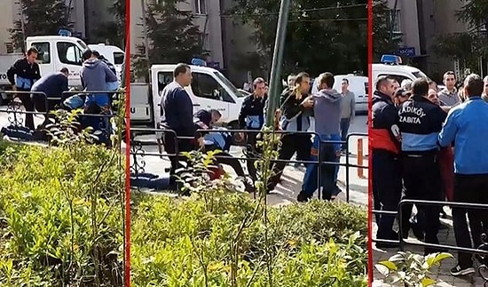 Zorbalığın Adresi Bu Defa Kadıköy: Zabıtalar Yere Yatırdıkları Seyyar Satıcıyı Tekmeledi