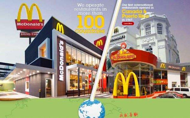 13. Dünyanın 75 ülkesinde halen bir tane bile McDonald's yok.