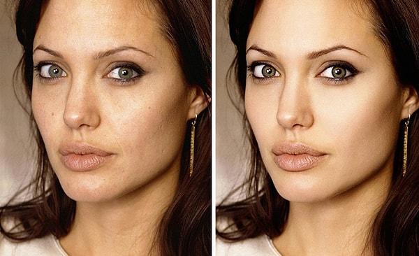 11. Angelina Jolie biraz yorgun mu?