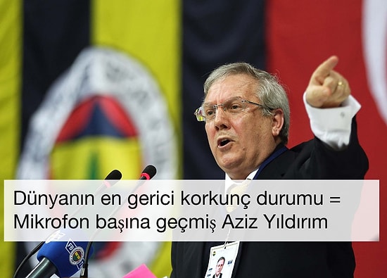 'Beni Sokaktaki 3 Tane Şerefsiz Gönderemez' Diyen Aziz Yıldırım'a Tepki Gösteren 20 Kişi