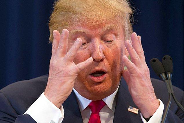 2. Trump, parmaklarının boyutuna takıntılı.