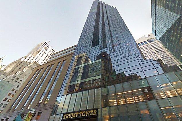 19. 'Trump Tower' yasadışı göçmenler tarafından saatliği 4$'a çalışılarak inşa edildi.