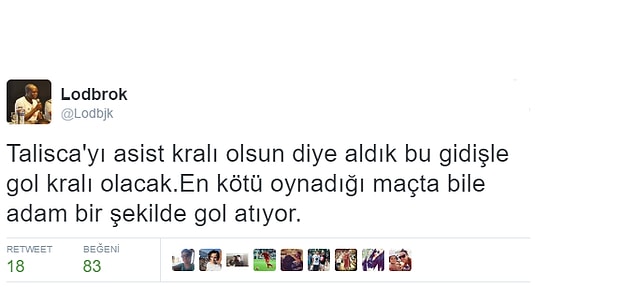 Talisca gollerine devam ediyor;