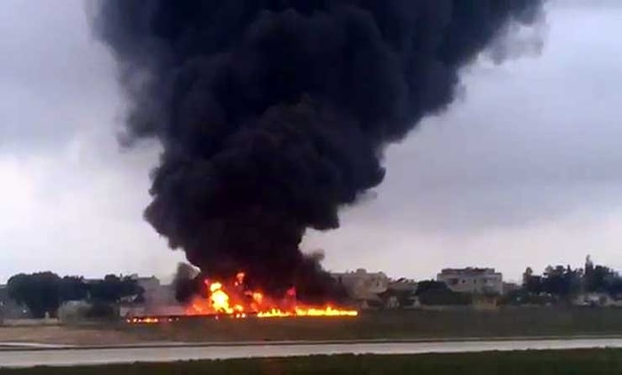 Malta'da Düşen Uçakta 'AB Yetkililerinin Olduğu' İddiası Yalanlandı