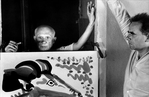 3. Picasso almost died during birth.