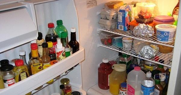 9. Buzdolabında duran ve onun yapmasının imkanı olmayan yemek