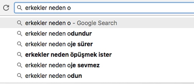 12. Erkekler neden odundur?