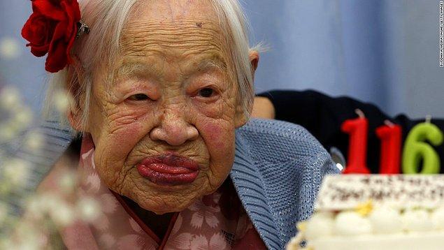 14. Bir insanın 110 yıldan daha uzun yaşama olasılığı 7 milyonda birdir.