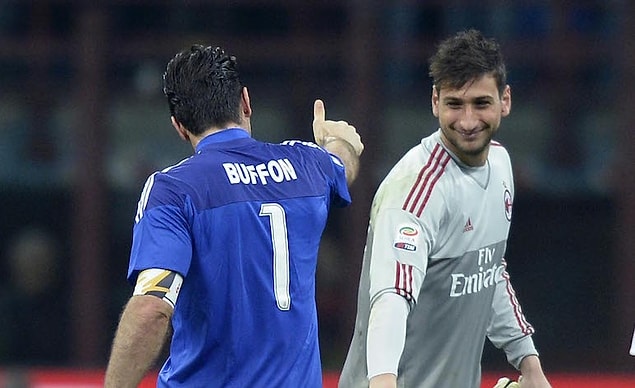 Buffon'un veliahtı olarak gösterilen Gianluigi Donnarumma;