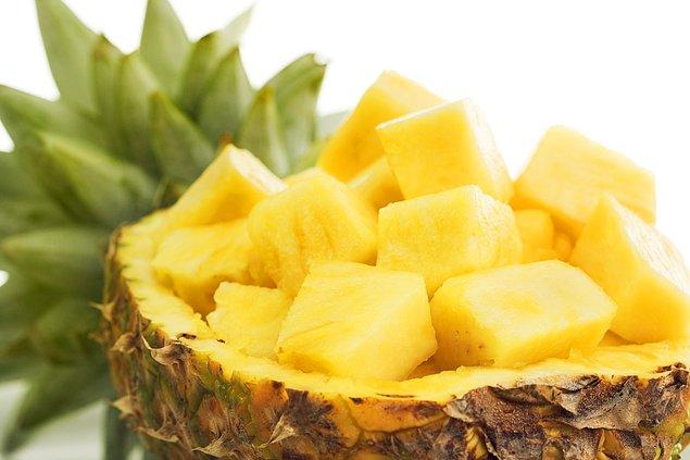 11. Ananasın cilt sağlığı için önemini biliyor musunuz?