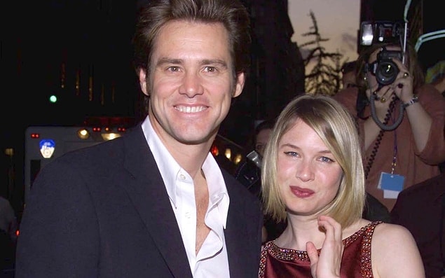 7. Jim Carrey - Renée Zellweger