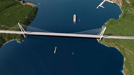 Çanakkale 1915 Köprüsü'nün Geçiş Ücreti: 15 Euro