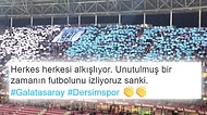 Galatasaray Kazandı! Tribünde Galatasaray ve Dersimspor Taraftarları Dostluk Rüzgarları Estirdi