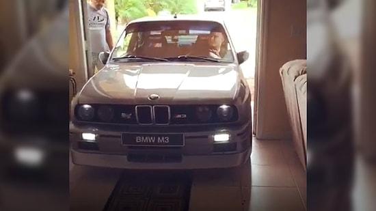 The BMW E30 Lover Who Parked His Car In His House To Save It!