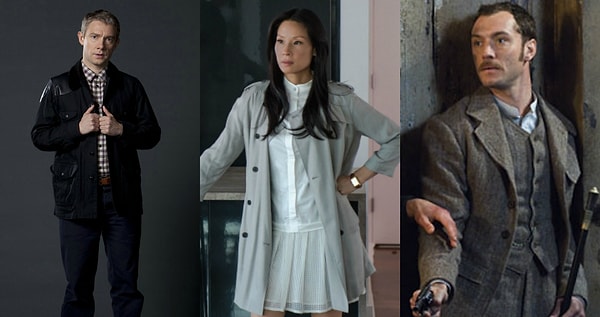 12. Bugünün Doktor Watsonları: Martin Freeman, Lucy Liu ve Jude Law