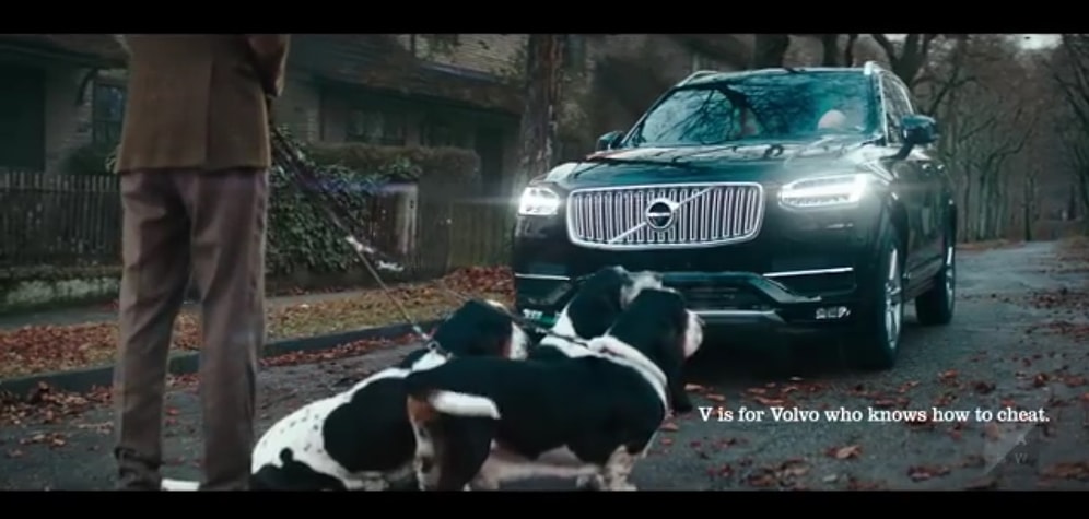 Новая шокирующая реклама Volvo