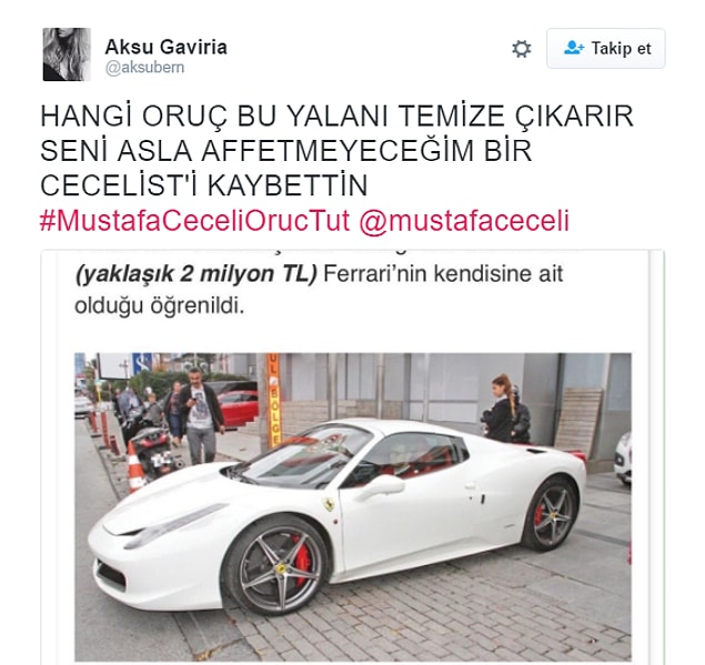 Bazı Cecelist'ler de aptal yerine konulduklarını hissetmiş olacaklar ki, hayranı oldukları şarkıcıya sitem ettiler.