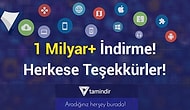 Tamindir.com 1 Milyar İndirmeyi Geride Bıraktı