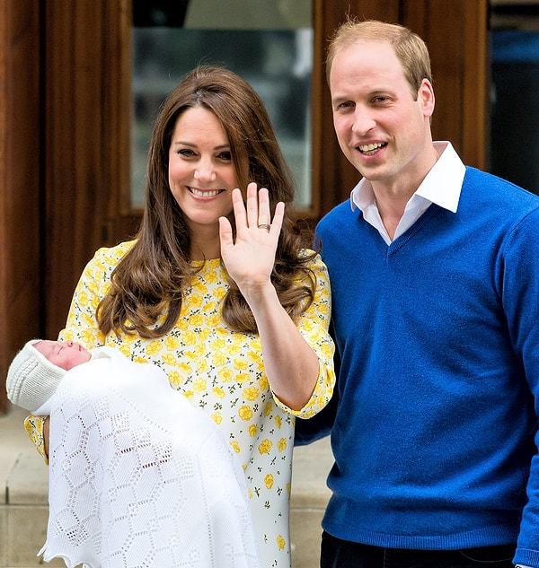 2015 yılında ise ikinci çocuğu olan Prenses Charlotte'u doğurarak, mutlu aile tablolarını tamamlamış oldu.
