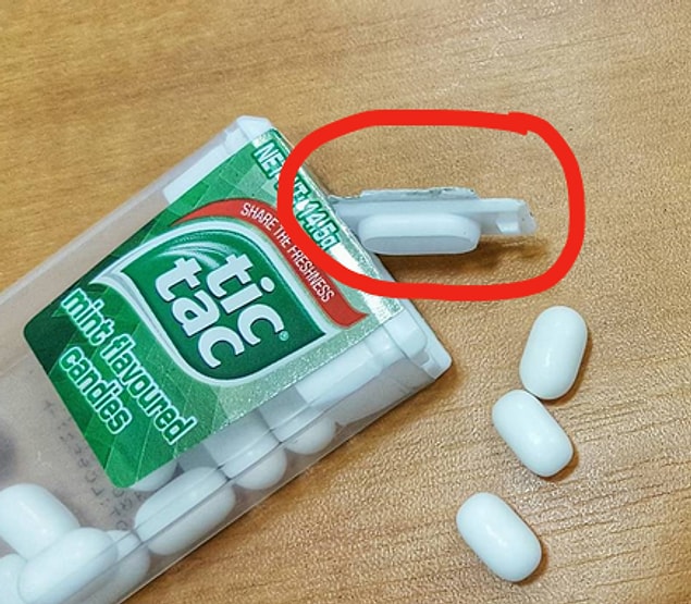 21. Have you been eating Tic Tacs wrong this whole time?