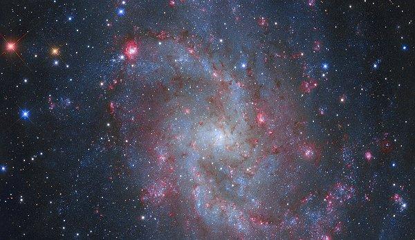 6. M33’ün Hidrojen Bulutları