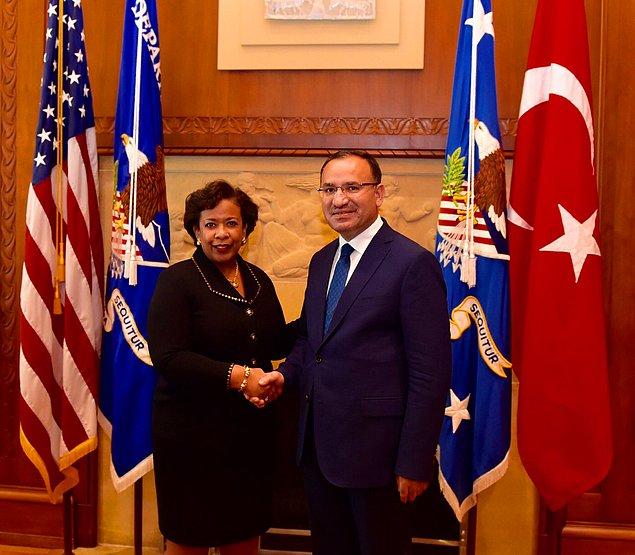 'İlk defa bir Türkiye Adalet Bakanı bir suçluyla ilgili iade görüşmesi için ABD Adalet Bakanını ziyaret etmiştir'